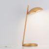 Zlatá kovová stolní LED lampa Nova Luce Flute -fv-interier-25