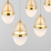 Bílo-zlaté skleněné závěsné LED světlo Nova Luce Egna 86 cm -fv-interier-25