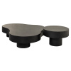 Set dubových konferenčních stolků Bogor 143x95/60 cm