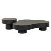 Set dubových konferenčních stolků Bogor 143x95/60 cm