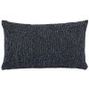 Černý bavlněný povlak na polštář Kave Home Tapla 30 x 50 cm