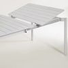 Světle šedý kovový zahradní rozkládací stůl Kave Home Zaltana 140/200 x 90 cm -fv-interier-25