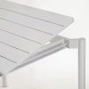 Světle šedý kovový zahradní rozkládací stůl Kave Home Zaltana 140/200 x 90 cm -fv-interier-25
