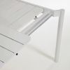 Světle šedý kovový zahradní rozkládací stůl Kave Home Zaltana 140/200 x 90 cm -fv-interier-25