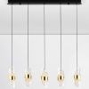 Černo-zlaté závěsné LED světlo Nova Luce Seneca 83 cm -fv-interier-25