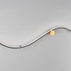 Černé kovové nástěnné LED světlo Nova Luce Kima 102 cm -fv-interier-25