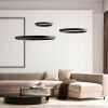 Černé kovové závěsné LED světlo Nova Luce Elowen 148 cm -fv-interier-25