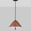 Hnědé kovové závěsné LED světlo Nova Luce Oros 40 cm -fv-interier-25
