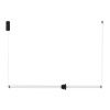 Černé závěsné LED světlo Nova Luce Atmosfera 110 cm
