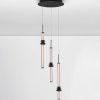 Černé závěsné LED světlo Nova Luce Atmosfera 35 cm -fv-interier-25