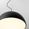 Černé kovové závěsné světlo Nova Luce Tholos 60 cm -fv-interier-25