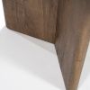 Hnědý dřevěný odkládací stolek Leoti 45 cm -fv-interier-25