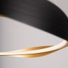 Černo-zlaté kovové závěsné LED světlo Nova Luce Dobi 60 cm -fv-interier-25