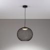 Černé závěsné LED světlo Nova Luce Kinetic 38 cm -fv-interier-25
