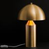 Zlatá kovová stolní lampa Nova Luce Bolt  -fv-interier-25