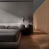 Černo-měděné nástěnné LED světlo Nova Luce Lusa -fv-interier-25