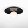 Černé mramorové stropní světlo Nova Luce Idor 30 cm -fv-interier-25