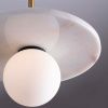 Bílé mramorové závěsné světlo Nova Luce Idor 30 cm -fv-interier-25