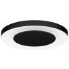 Černobílé kovové stropní LED světlo Nova Luce Pada 60 cm