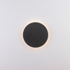 Černé kovové nástěnné LED světlo Nova Luce Cyrcle 22 cm -fv-interier-25