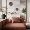 Hnědé kovové nástěnné LED světlo Nova Luce Cyrcle 30 cm -fv-interier-25