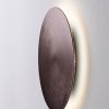 Hnědé kovové nástěnné LED světlo Nova Luce Cyrcle 30 cm -fv-interier-25