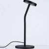 Černá kovová stolní LED lampa Nova Luce Logos  -fv-interier-25