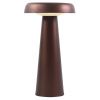 Mosazná kovová stolní LED lampa Arcello