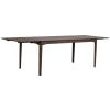 Tmavý dubový rozkládací jídelní stůl ROWICO MARKHAM 180/270 x 90 cm