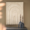 Černý abstraktní obraz Echo 80 x 60 cm -fv-interier-25
