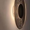 Černé skleněné nástěnné LED světlo Nova Luce Nous 30 cm  -fv-interier-25