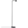 Černá kovová stojací LED lampa Nova Luce Sfera 125,5 cm
