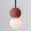 Červené závěsné světlo Nova Luce Nula 8 cm -fv-interier-25