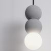 Šedé závěsné světlo Nova Luce Nula 8 cm -fv-interier-25