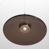 Hnědé skleněné závěsné LED světlo Nova Luce Esti 50 cm -fv-interier-25