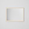Zlaté závěsné zrcadlo s LED osvětlením Nova Luce Ambor 80 x 60 cm -fv-interier-25