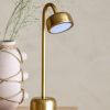 Zlatá kovová nabíjecí stolní LED lampa Bloomingville Nico -fv-interier-25