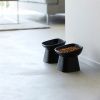 Černá keramická miska pro psy Yamazaki Tower 11,5 cm -fv-interier-25