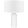 Bílá stolní lampa Nova Luce Ammos