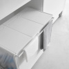 Bílý kovový koš na tříděný odpad Yamazaki Tower 76 x 44 cm -fv-interier-25