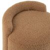Hnědá bouclé stolička J-line Balio 38 cm -fv-interier-25