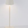 Bílá kovová nabíjecí stolní LED lampa Nova Luce Deck -fv-interier-25