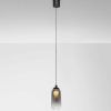 Kouřově šedé skleněné závěsné LED světlo Nova Luce Kita 7 cm -fv-interier-25