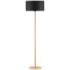 Černo-zlatá stojací lampa Nova Luce Sibnia 164,8 cm