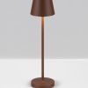Hnědá kovová nabíjecí stolní LED lampa Nova Luce Petit -fv-interier-25