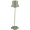 Zelená kovová nabíjecí stolní LED lampa Nova Luce Petit