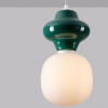 Tmavě zelené závěsné světlo Nova Luce Clio 18 cm -fv-interier-25