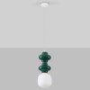 Tmavě zelené závěsné světlo Nova Luce Clio II. 18 cm -fv-interier-25