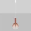 Růžové skleněné závěsné LED světlo Nova Luce Nostos 25 cm -fv-interier-25