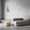 Modré skleněné závěsné LED světlo Nova Luce Nostos 25 cm -fv-interier-25